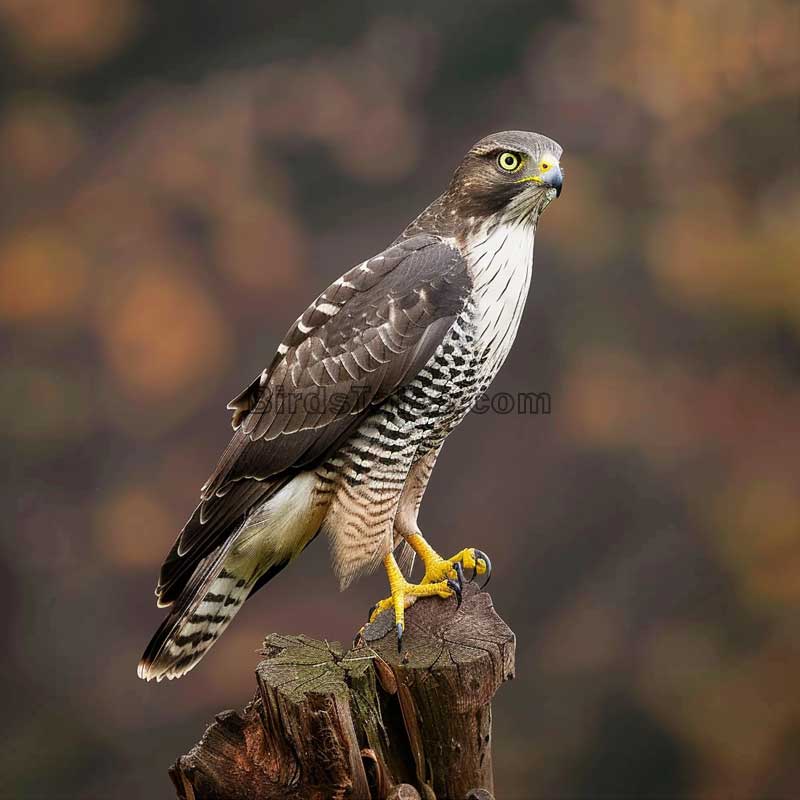 Con su aguda vista, los halcones pueden detectar un loro a kilómetros de distancia