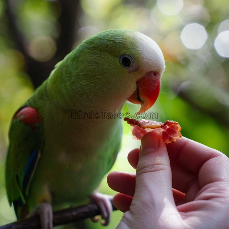 Can Parrots Eat Bacon?