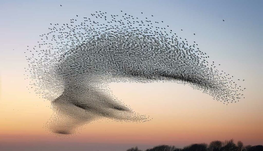 Capturing Motion and Form of Starling Murmurations