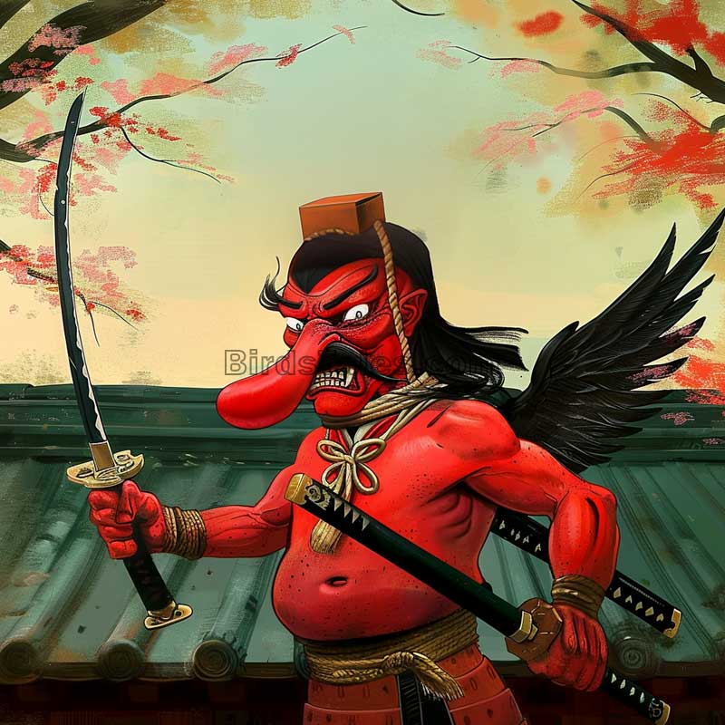 The Tengu: Bird-Demons of Japanese Folklore - Birds Tales